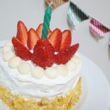 1歳の誕生日は水切りヨーグルトを使ったケーキでお祝い！パパもママも赤ちゃんもみんなで食べられる！