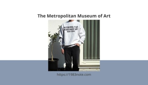 Champion Reverse Weave sweatshirts The Metropolitan Museum of Artのサイズ感とレビュー